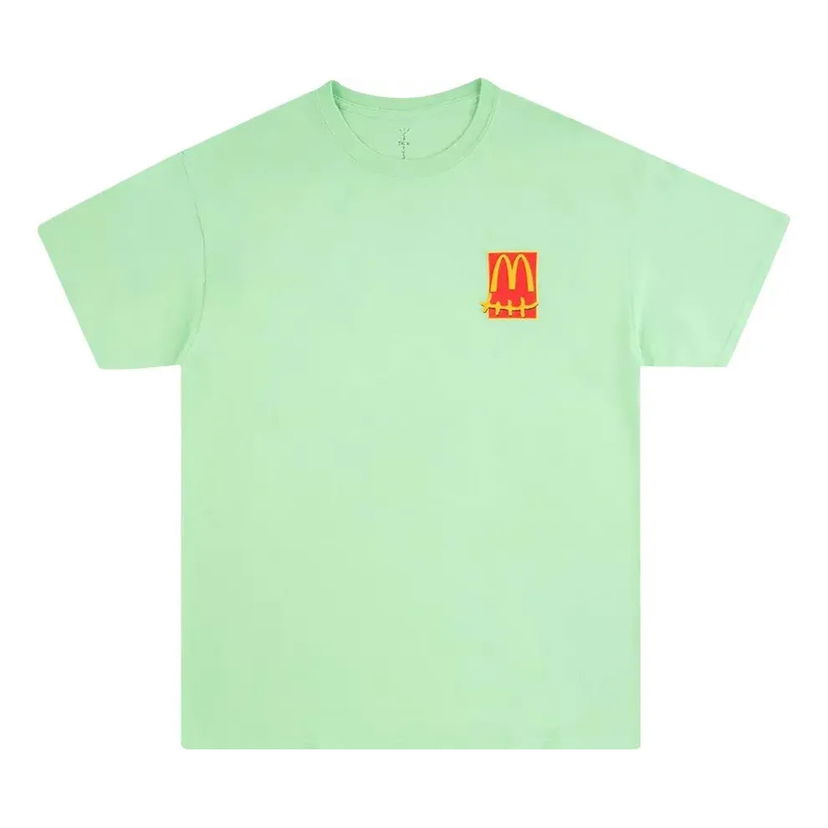 T-paita Cactus Jack by Travis Scott Travis Scott Cactus Jack x McDonald's T-Shirt Vihreä | CJMD-SS114