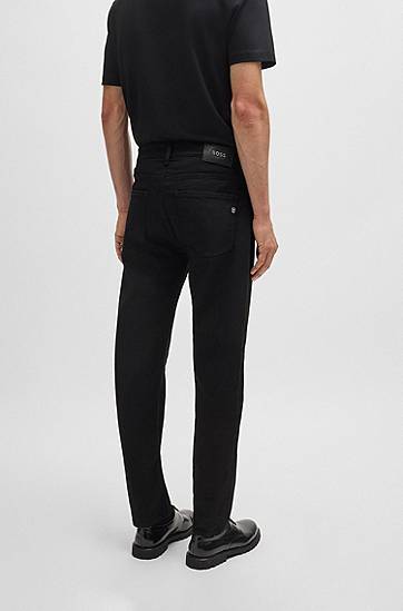 Jeans BOSS Maine Regular Fit Italian Denim Jeans Musta | 50520810, 1