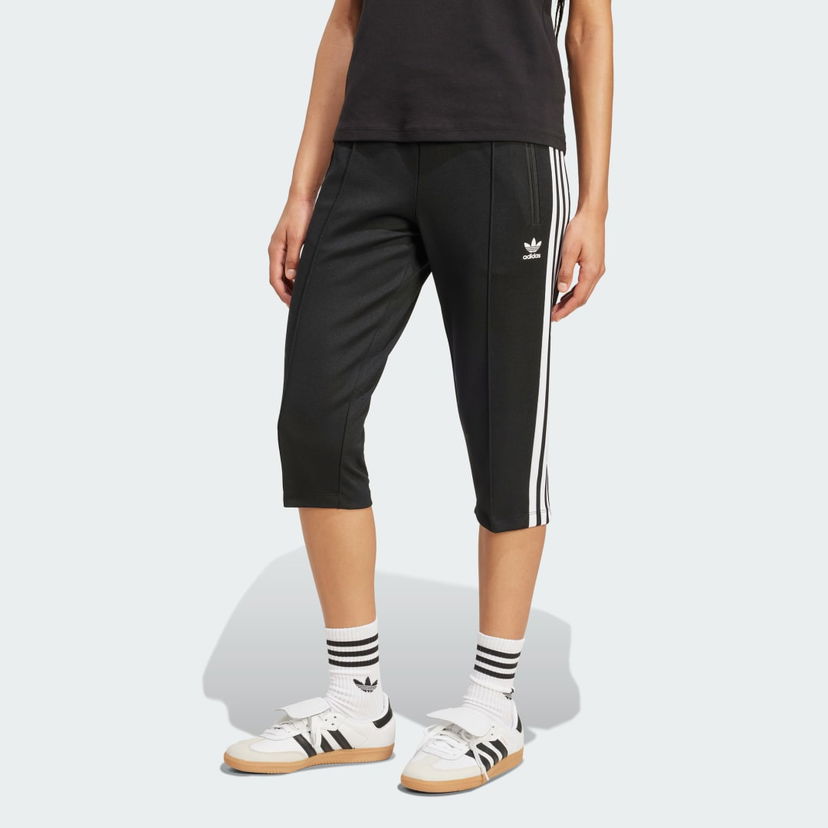 Housut adidas Performance Adicolor 3-Stripes Capri Pants Musta | JV7520