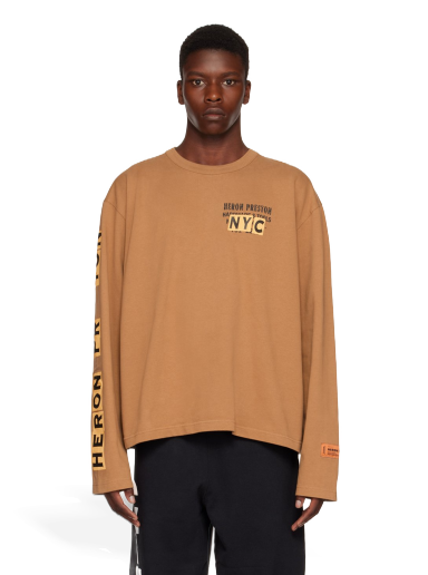 T-paita HERON PRESTON 'Hardware & Tools' T-Shirt Ruskea | HMAB028F22JER0036419