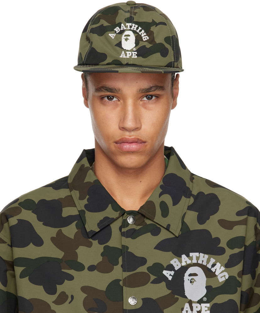 Korkki BAPE A Bathing Ape Gore-Tex 1st Camo Panel Cap Vihreä | 001CPK701006M
