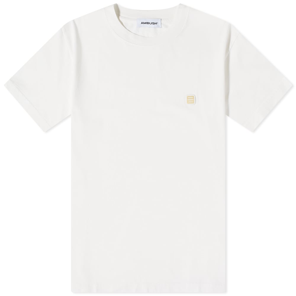 T-paita Ambush Mongram Patch Logo Tee Valkoinen | BMAA013F22JER0010202, 0