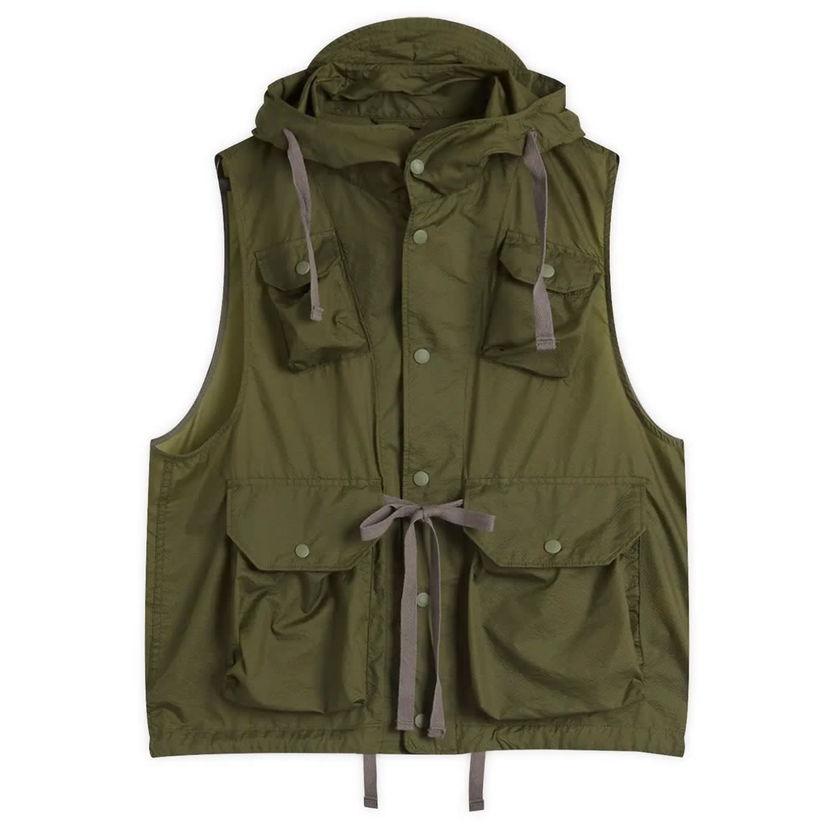 Liivi Engineered Garments Engineered Garments Field Vest, Size Large Vihreä | QT079-KD001