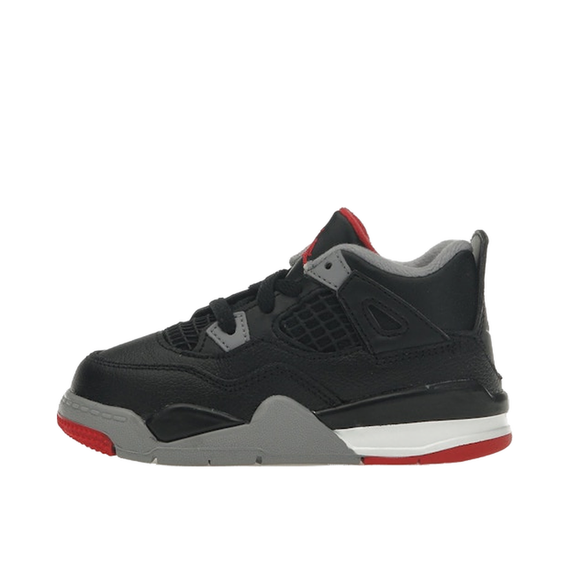 Tennarit ja kengät Jordan Jordan 4 Retro Bred Reimagined (TD) Musta | BQ7670-006