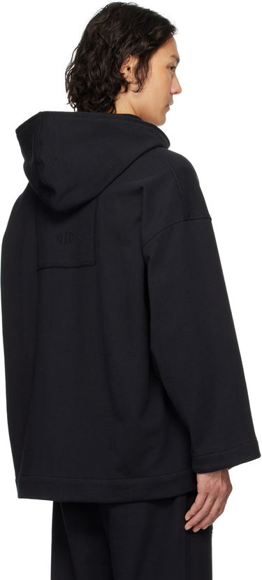 Huppari Bode Bode Sideline Zip-Up Hoodie Musta | MRS25CS054, 2