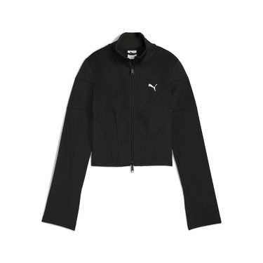 Takki Puma DARE TO Slim Cropped Track Jacket Musta | 632146_01, 5