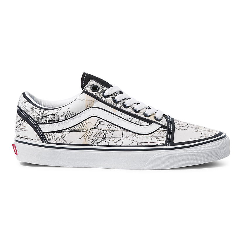 Tennarit ja kengät Vans Frances Stark/maps Old Skool Valkoinen | VN0A5KRF94H