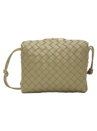 Olkalaukku Bottega Veneta Small Loop Camera Bag Beige | 723548 V1G11
