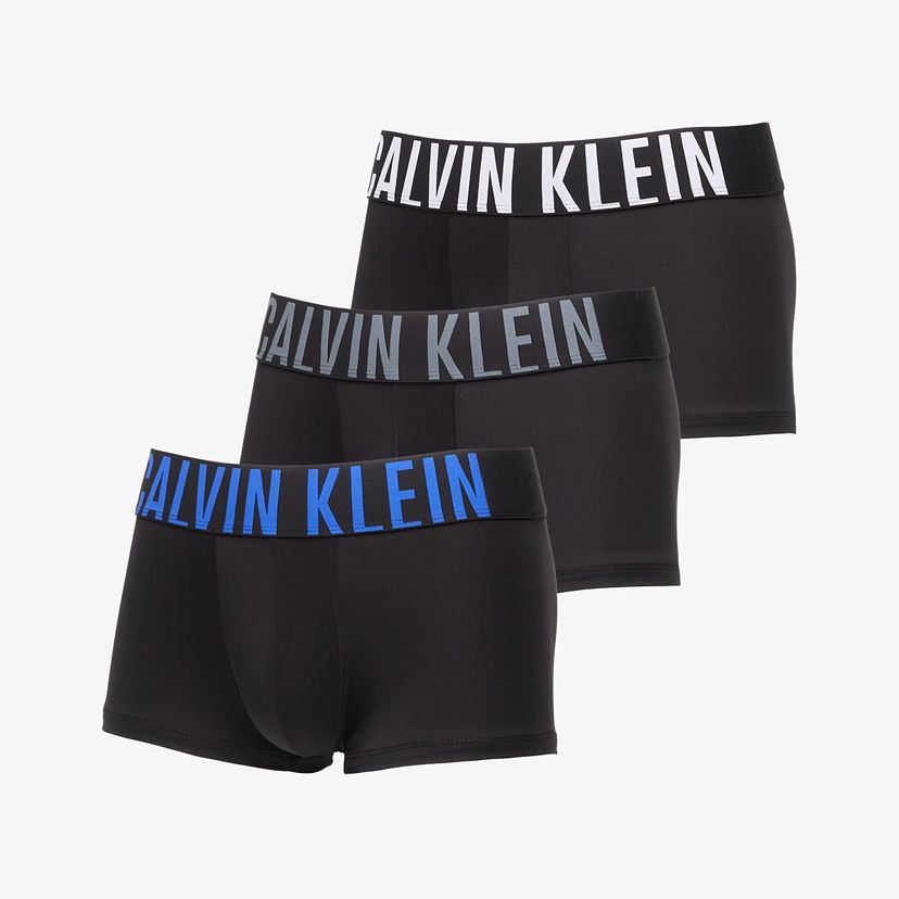 Nyrkkeilijät CALVIN KLEIN Calvin Klein Low Rise Trunks, 3-Pack Musta | 000NB3611A ZDH