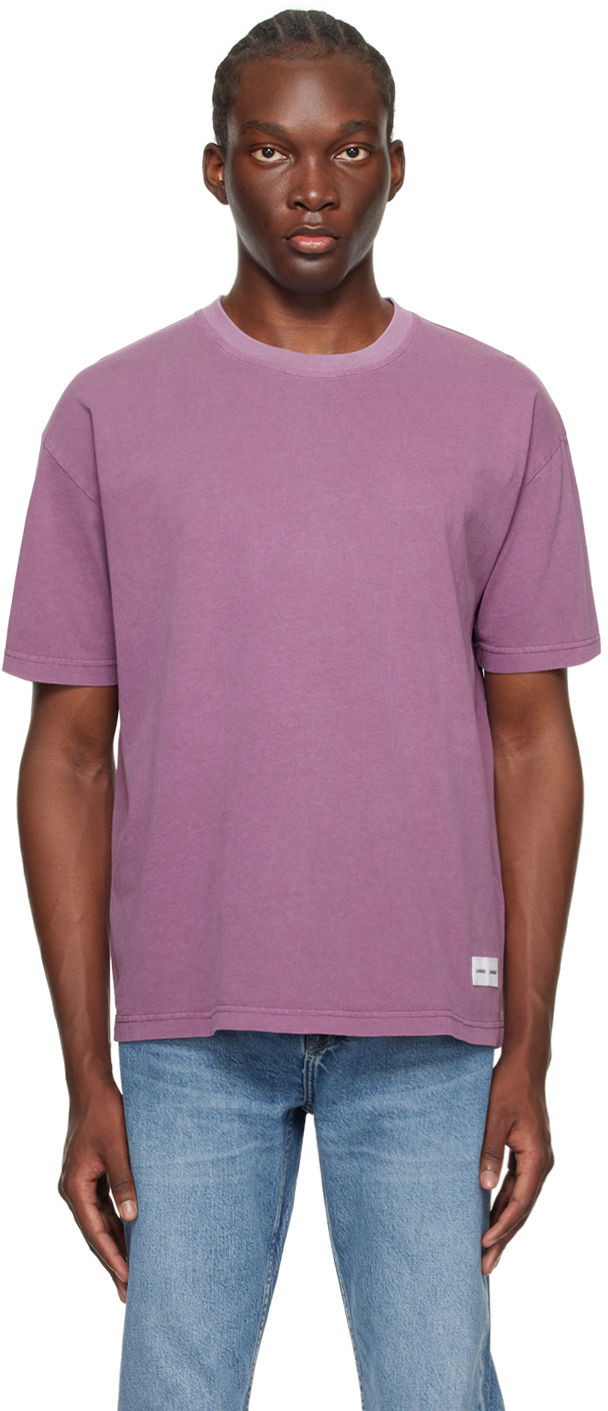 T-paita Samsoe Samsoe Samsøe Samsøe Pigment T-Shirt Violetti | M22300090