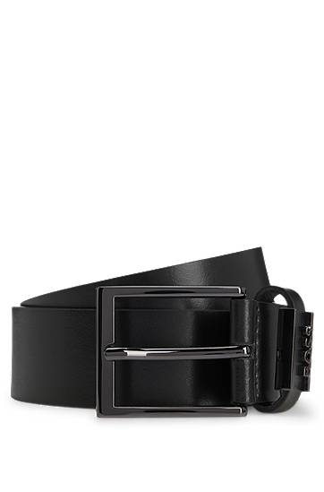 Vyöt BOSS Leather Belt with Logo Keeper undefined | 50491852