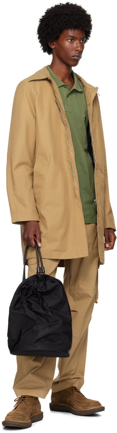 Takit Paul Smith PS Paul Smith Spread Collar Coat Beige | M2R-018Z-N22090-61, 3