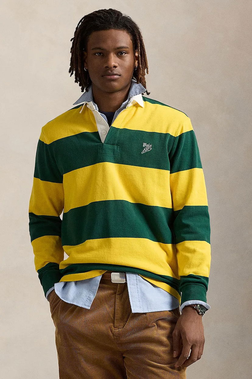 T-paita Polo by Ralph Lauren Polo Ralph Lauren Lsrugbym1 Long Sleeve Rugby Shirt Monivärinen | 710979293