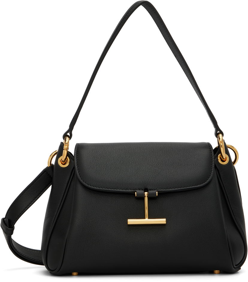 Käsilaukku Tom Ford TOM FORD Small Tara Leather Bag Musta | L1870-LCL490G