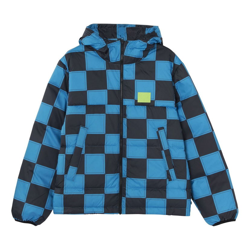 Puffer takki Nike Nike Lebron Grid Hooded Down Jacket Sininen | DA6718-469