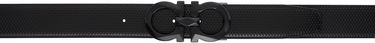 Vyöt FERRAGAMO Adjustable Gancini Reversible Belt Musta | 759035, 0