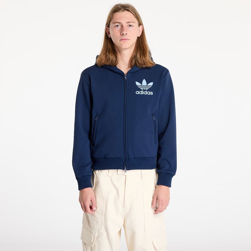 Huppari adidas Originals Wales Bonner x Track Hoodie Sininen | JJ2939