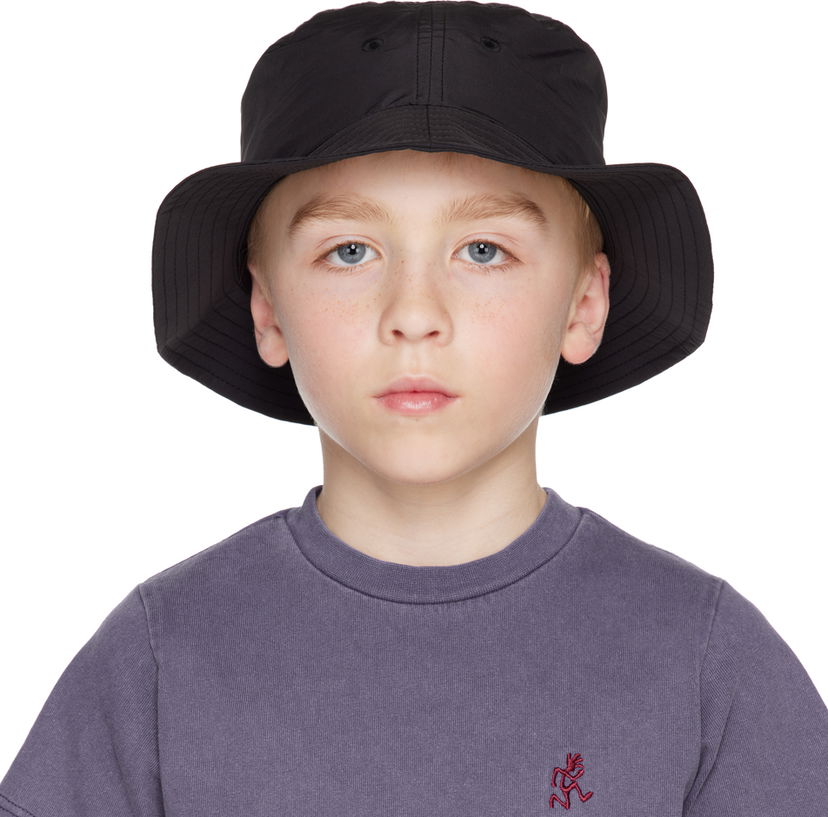 Hattu GRAMICCI Kids Shell Bucket Hat Musta | G2SA-030-K