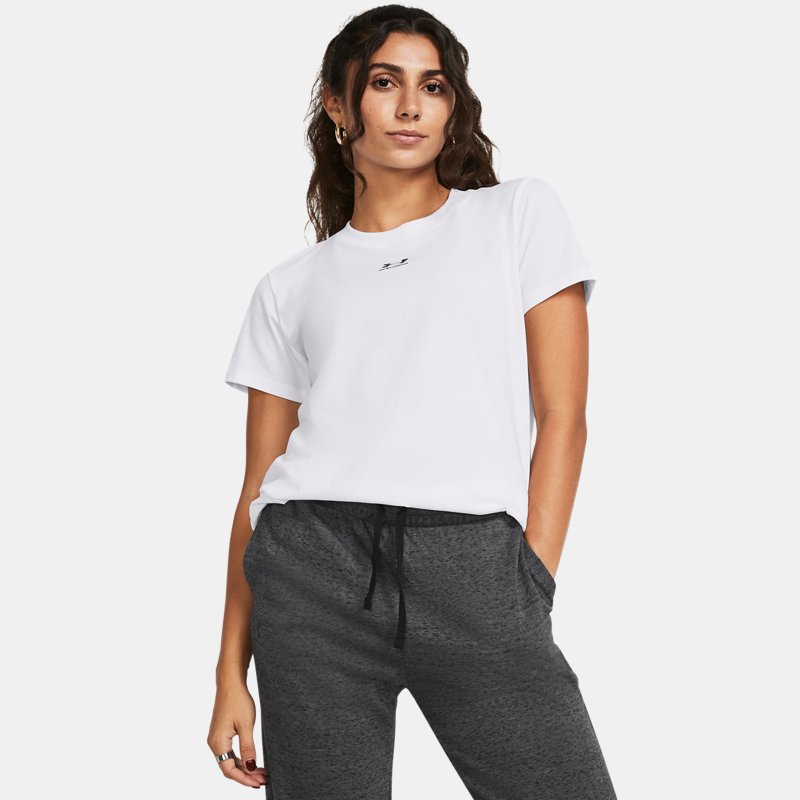 T-paita Under Armour T-shirt Valkoinen | 1383648-100