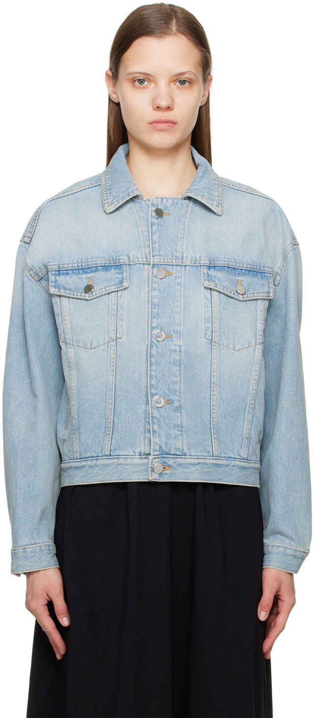 Takki Loulou de Saison Loulou de Saison Dave Denim Jacket Sininen | DAVE