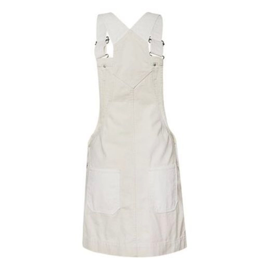 Hame Converse Casual Suspender Skirt Valkoinen | 10018415-A01, 0