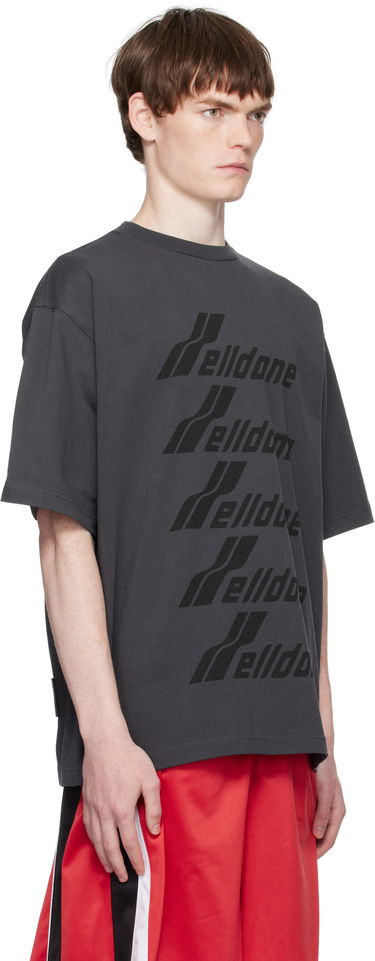 T-paita We11done Printed T-Shirt Harmaa | WD-TP6-20-074-U-CH, 4