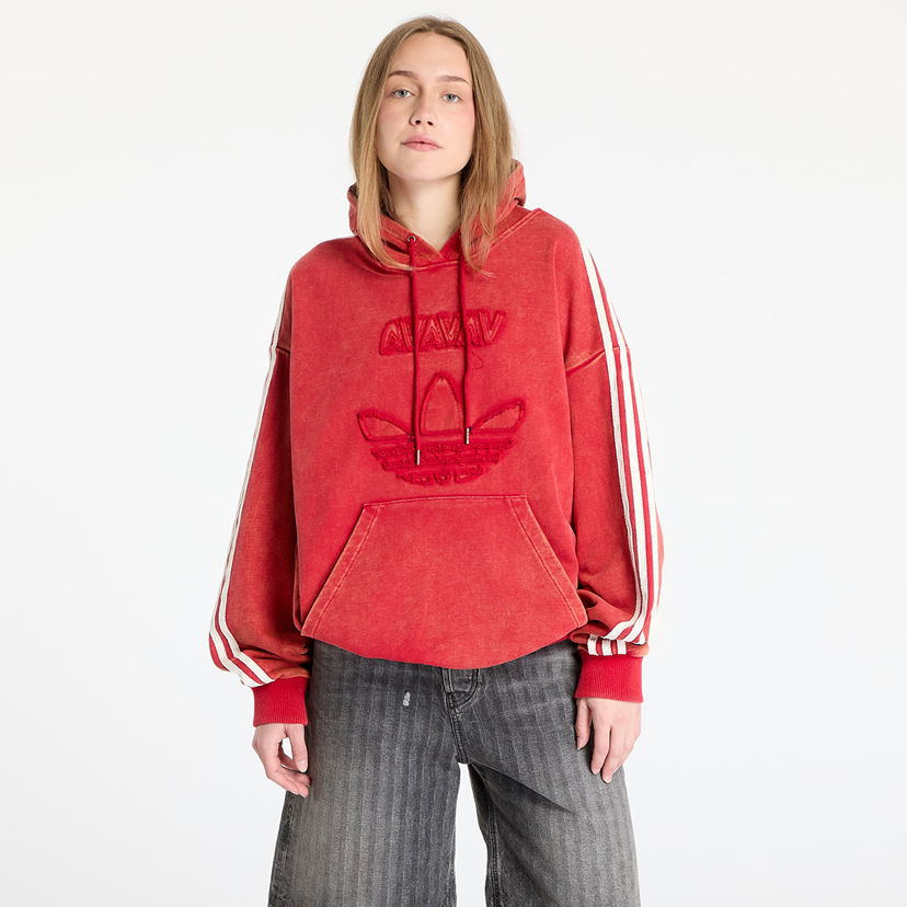 Huppari adidas Originals adidas x Avavav Shoulderless Hoodie Punainen | JP4850