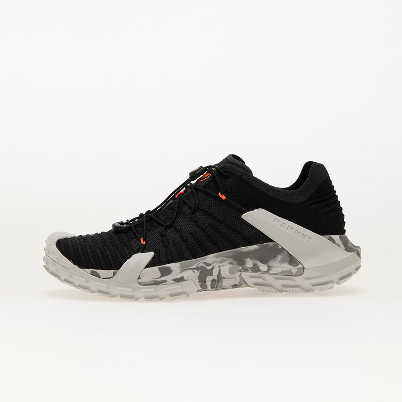 Tennarit ja kengät Mammut Hueco Knit II Low Men Black-Light Ice Gray Musta | 3020-06460 black-light ice gray