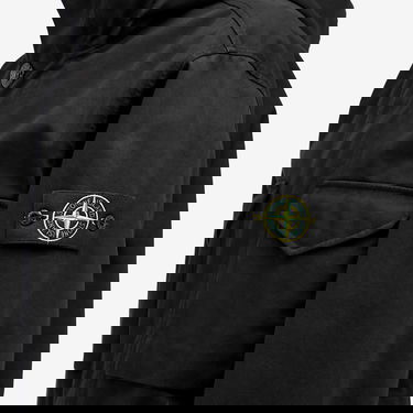 Parka Stone Island Raso Gommato 3L Field Jacket, Size Large Musta | K1S154100064-V0029, 5