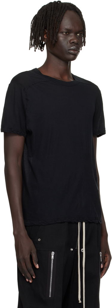 T-paita Rick Owens Rick Owens Concordians Short Level T-Shirt Valkoinen | RU02E1265 UC, 4