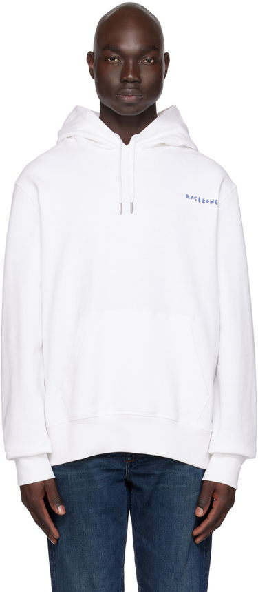 Huppari rag & bone Rag & Bone Coffee Hoodie Valkoinen | MBC23HT040AP40, 0