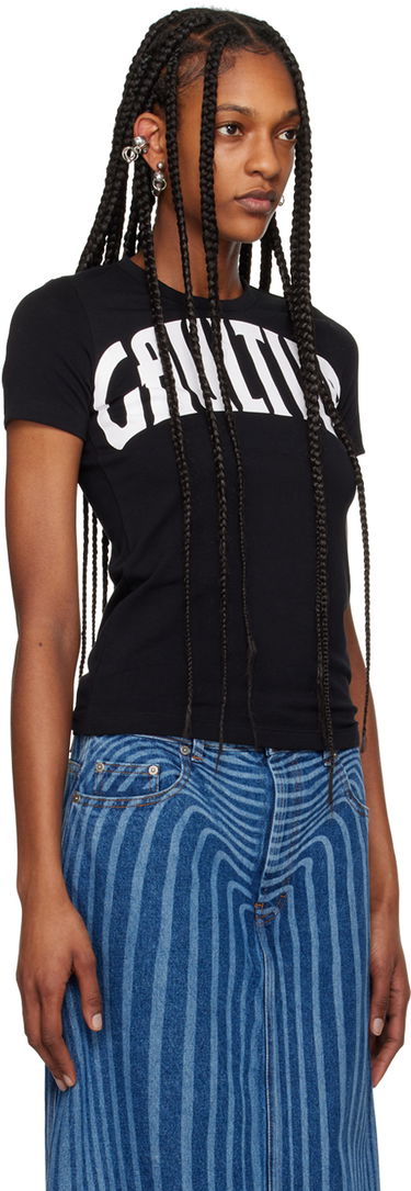 T-paita Jean Paul Gaultier Jean Paul Gaultier 'The Gaultier' T-Shirt Musta | 24/25-F-TS071I-J056-0001, 1