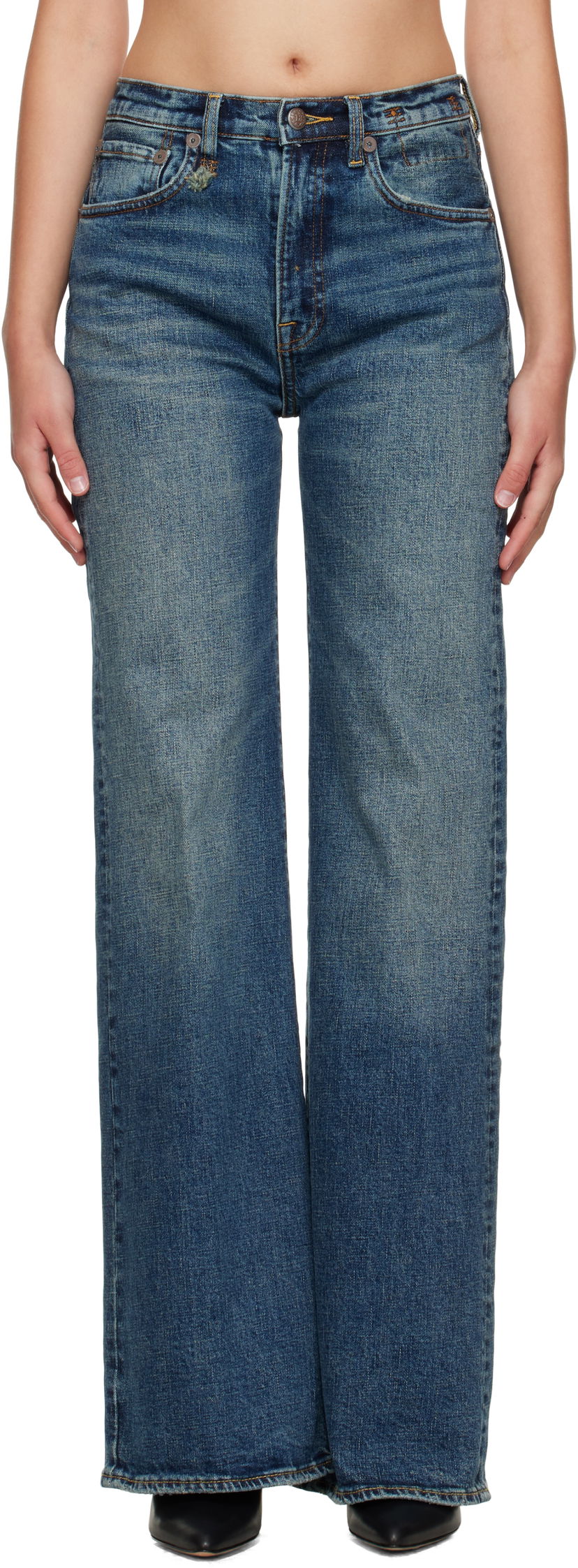 Jeans R13 R13 Flared Jeans Sininen | R13WD188-D246A