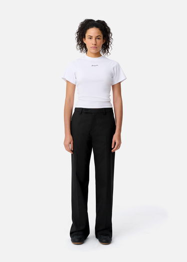 Housut AXEL ARIGATO Vera Slit Trousers Musta | A3549001, 4