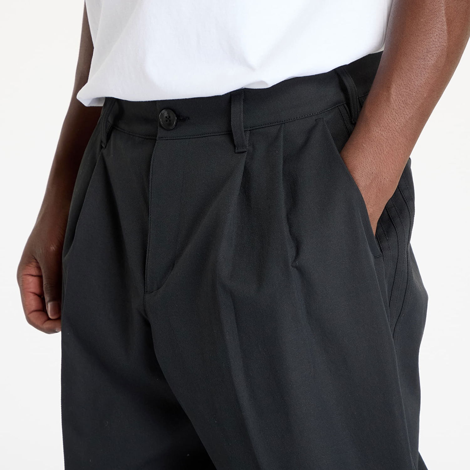 Housut adidas Originals Rolling Links Chino Black Musta | IW6655, 1