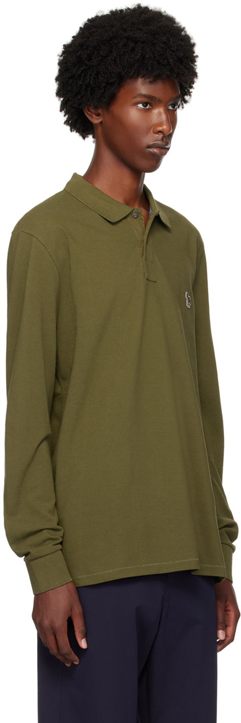 Poolopaita Paul Smith PS Paul Smith Zebra Long Sleeve Polo Vihreä | M2R-115LZ-N20067-36E, 1