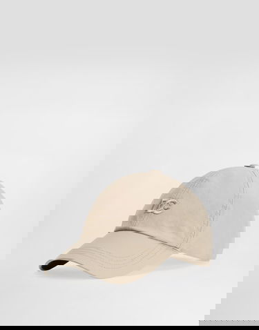 Korkki Dolce & Gabbana Dolce & Gabbana Stretch Nylon Baseball Cap Beige | GH886ZFUUDDM2827, 0