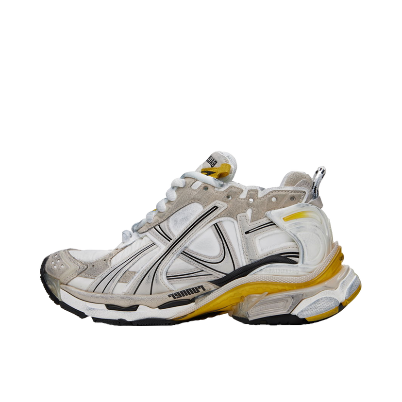 Tennarit ja kengät Balenciaga Runner "White Yellow" Keltainen | 772767 W3RNY