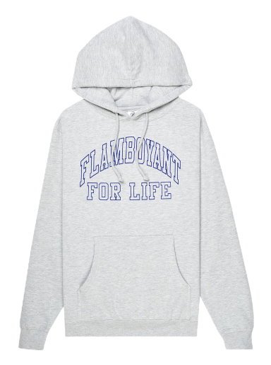 Huppari Pleasures Flamboyant Hoodie Harmaa | P22F067 GREY