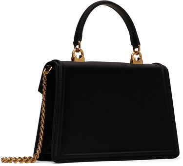 Käsilaukku Dolce & Gabbana Small Devotion Satin Bag Musta | BB6711 A7630, 2