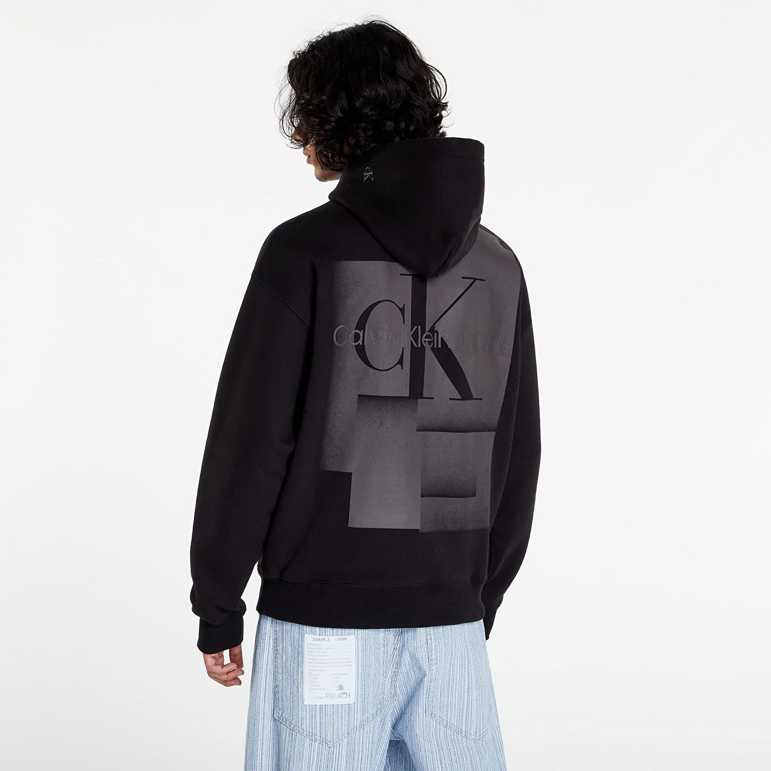 Huppari CALVIN KLEIN Monolgo Gradient Mul Musta | J30J321890 BEH, 0