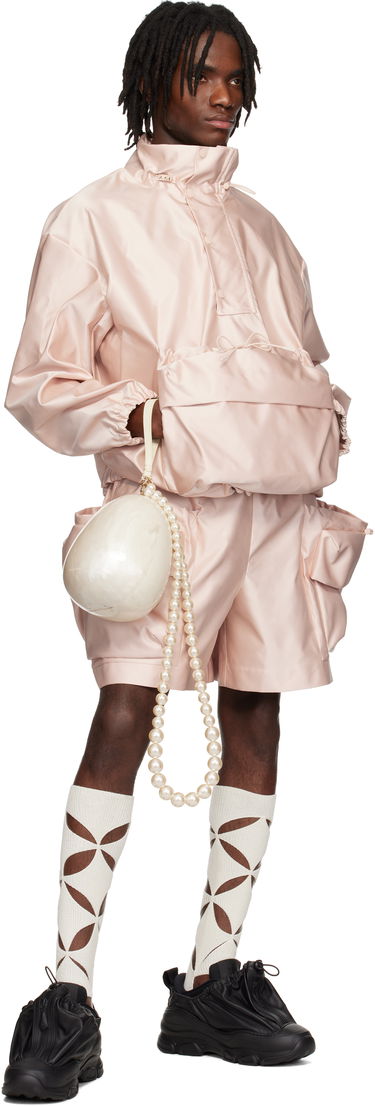 Shortsit Simone Rocha Simone Rocha Cargo Flap Shorts Vaaleanpunainen | 4152 1221, 3
