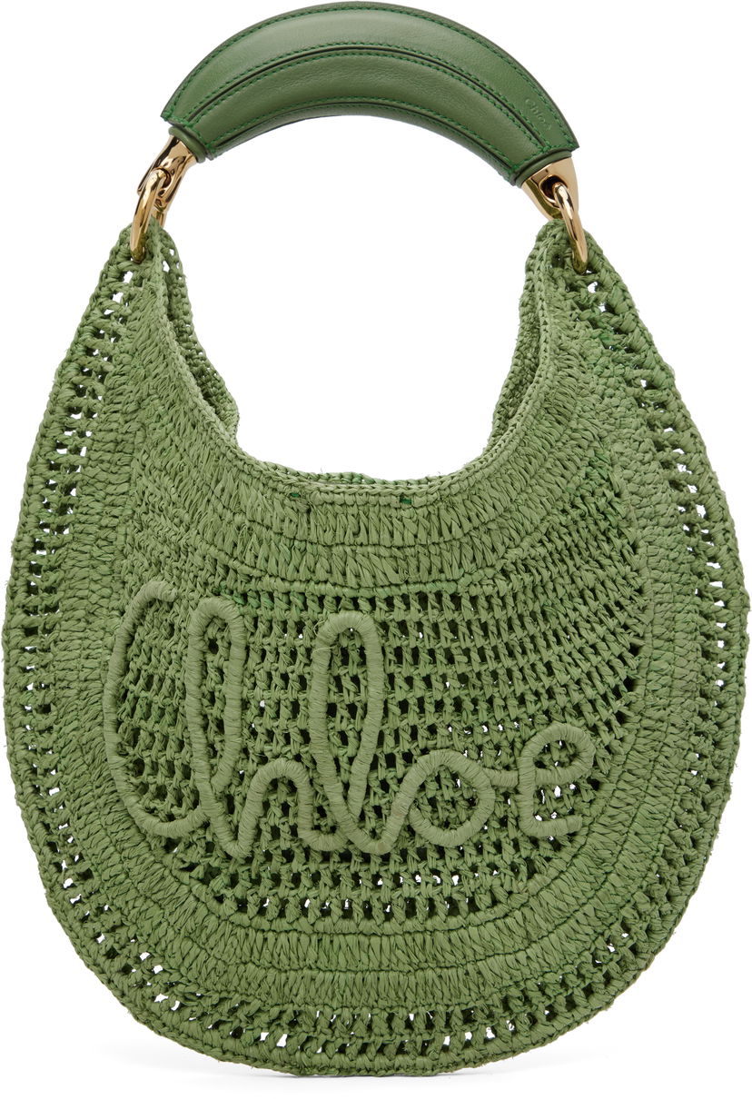 Käsilaukku CHLOÉ Chloé Summer Banana Bag Vihreä | CH25US902P08