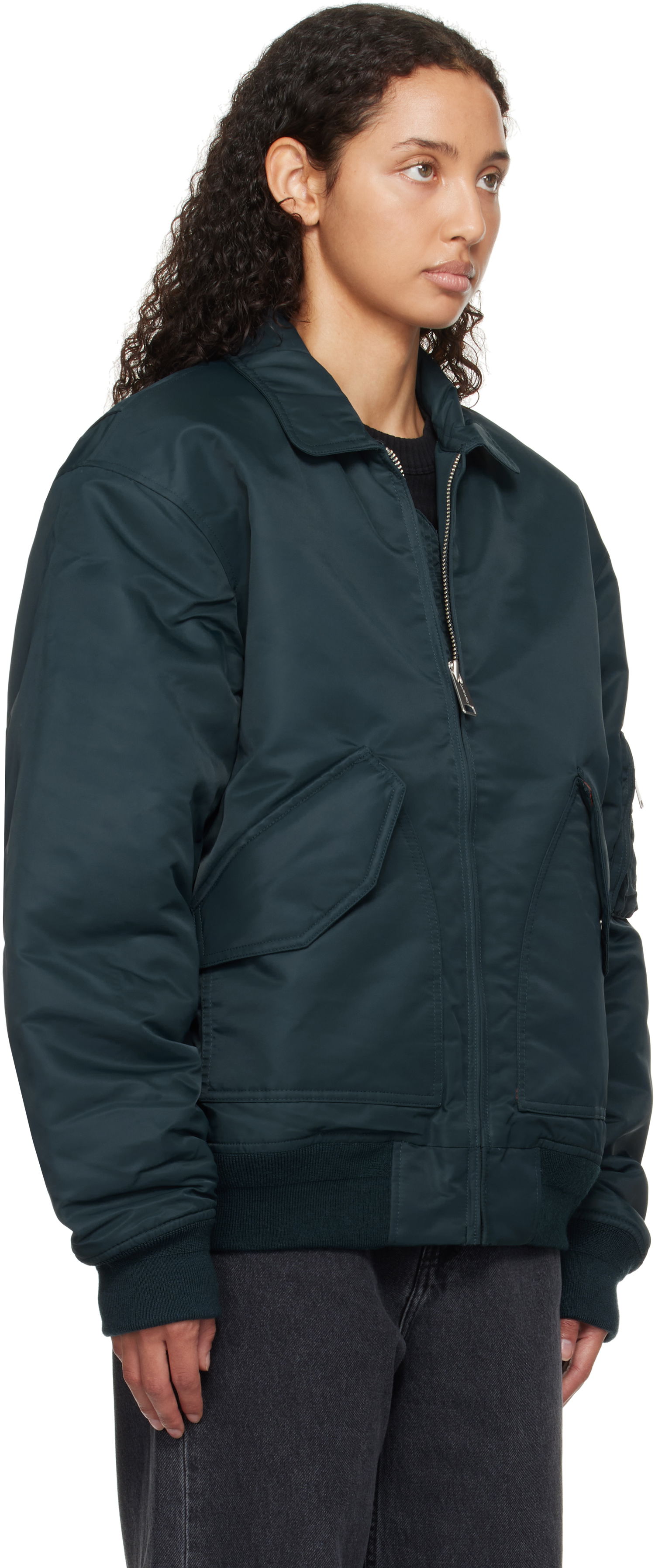 Bomber-takki Carhartt WIP Carhartt WIP Olten Bomber Jacket Vihreä | I032300 2IVXX, 1