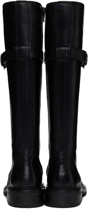 Vaatteet Ann Demeulemeester Ann Demeulemeester High Danny Tall Boots Musta | B0010063 LT047, 1