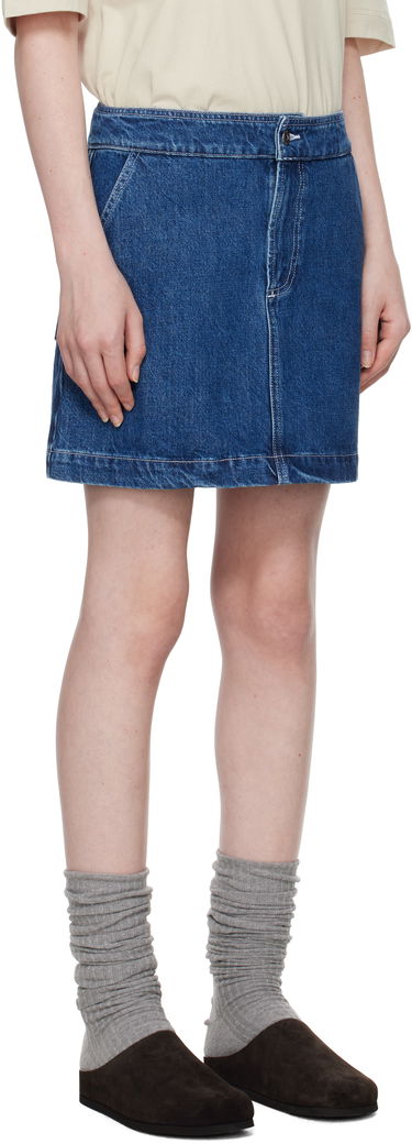 Hame A.P.C. Denim Miniskirt Tummansininen | COHET-F06435, 1