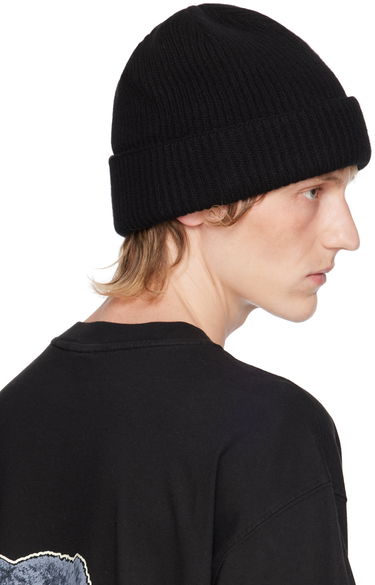 Pipo We11done Knit Beanie Musta | WD-KH2-24-644-U-BK, 2