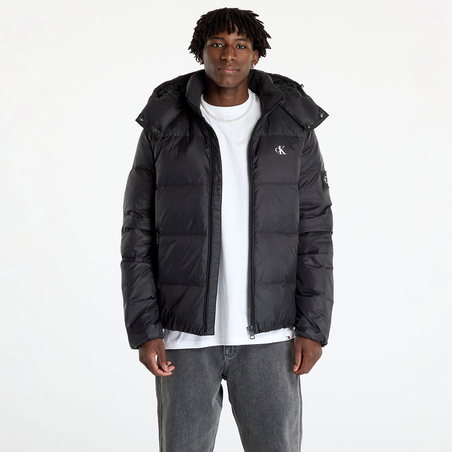 Takki CALVIN KLEIN Essentials Down Jacket Black Musta | J30J325946 BEH, 0