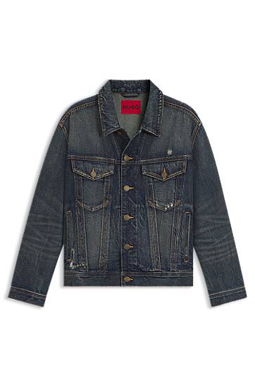 Takki BOSS Regular-Fit Denim Jacket Sininen | 50542904