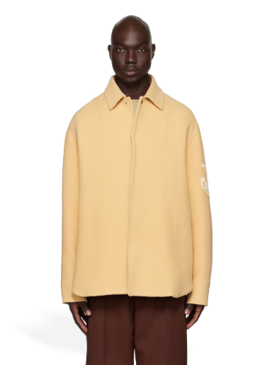 Takki Jil Sander Embroidered Jacket Beige | J47BN0126_J40031